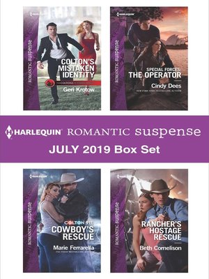 cover image of Harlequin Romantic Suspense July 2019 Box Set